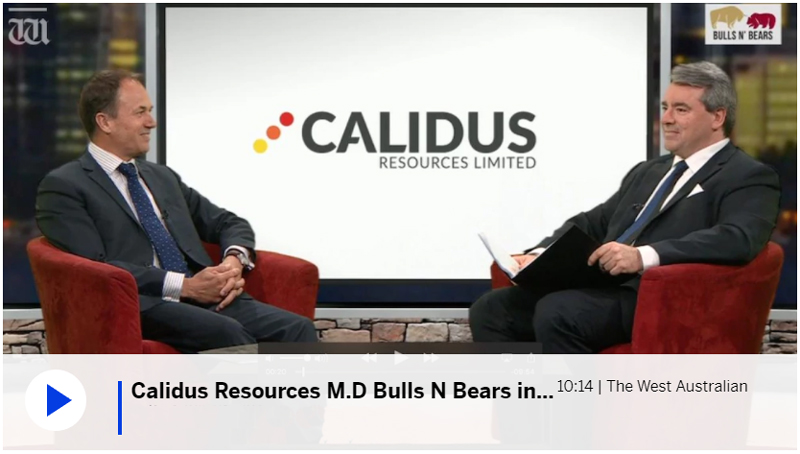 Calidus resources share chat